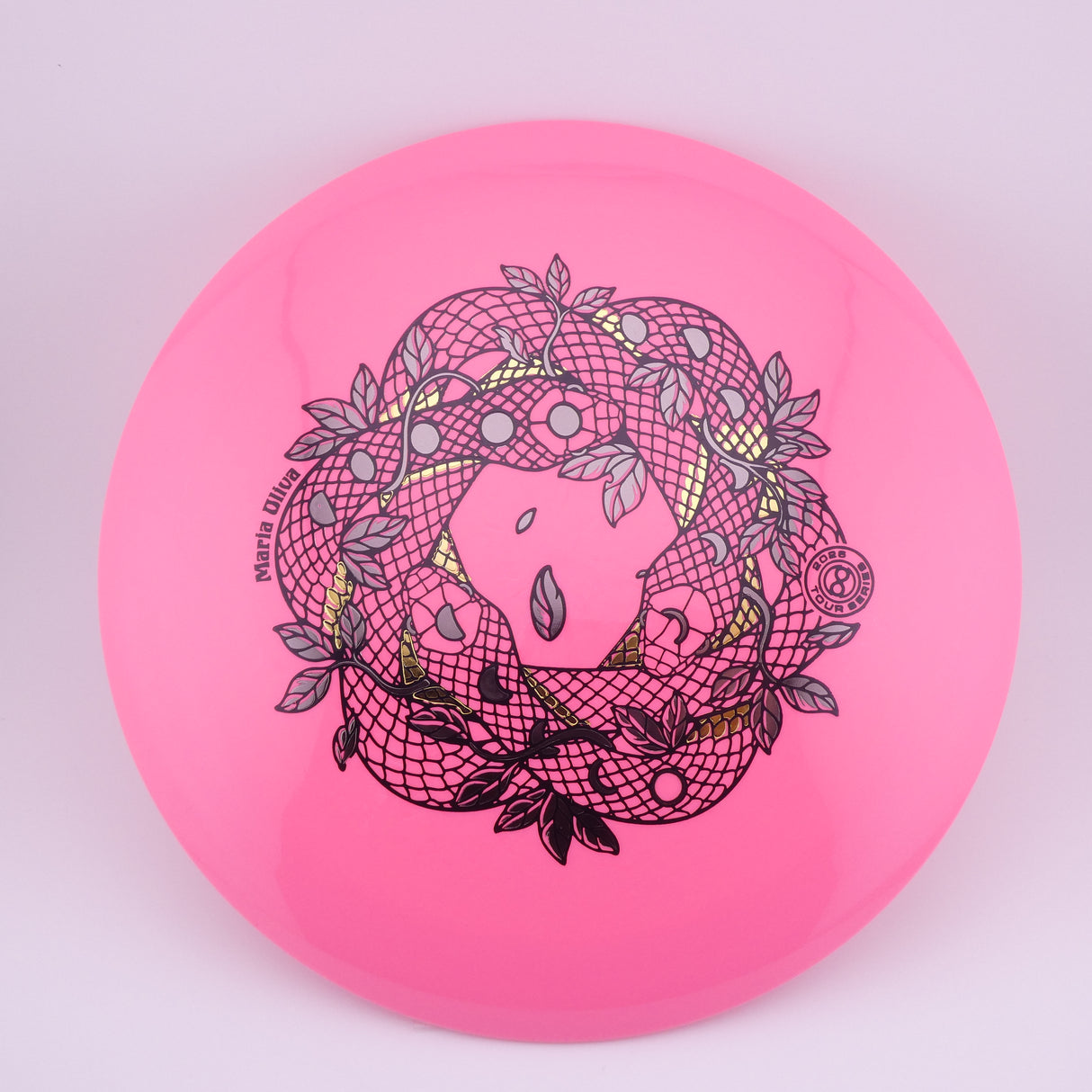 Infinite Signature S-Blend Emperor 173-176g - Maria Oliva 2026 Tour Series slightly overstable distance driver disc golf disc