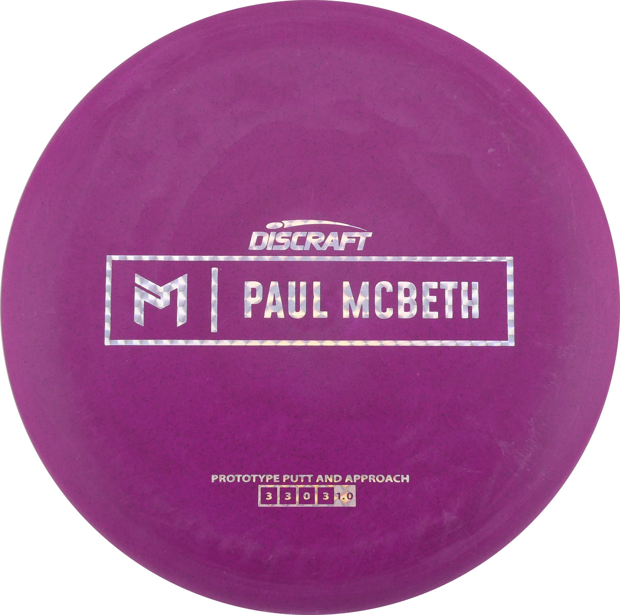 Discraft Putter Line Kratos – Paul McBeth (Top Tier Vault) - Putt & Approach Disc