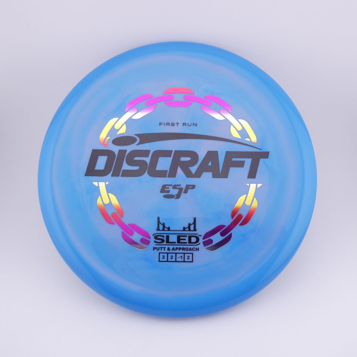 Discraft First Run ESP Swirl Sled 175-176g - Putt & Approach Disc