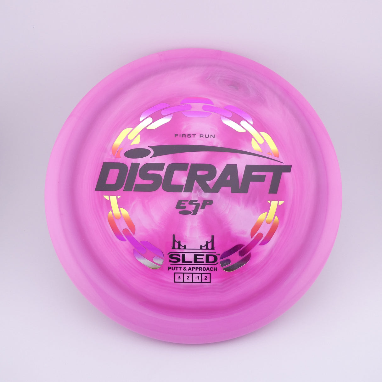 Discraft First Run ESP Swirl Sled 175-176g - Putt & Approach Disc