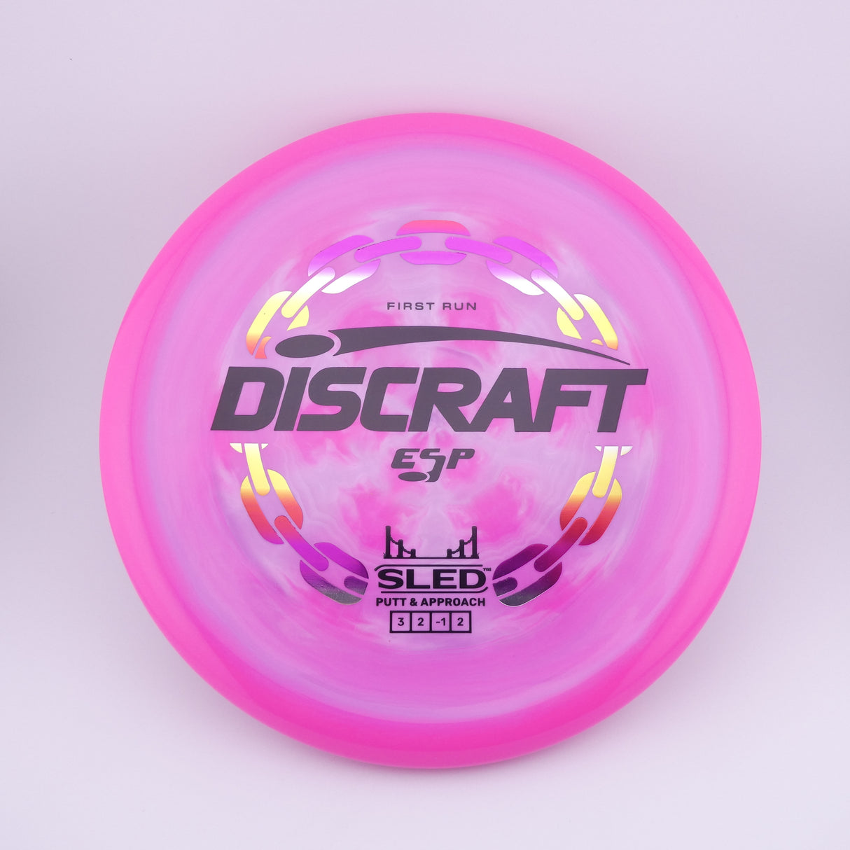 Discraft First Run ESP Swirl Sled 175-176g - Putt & Approach Disc