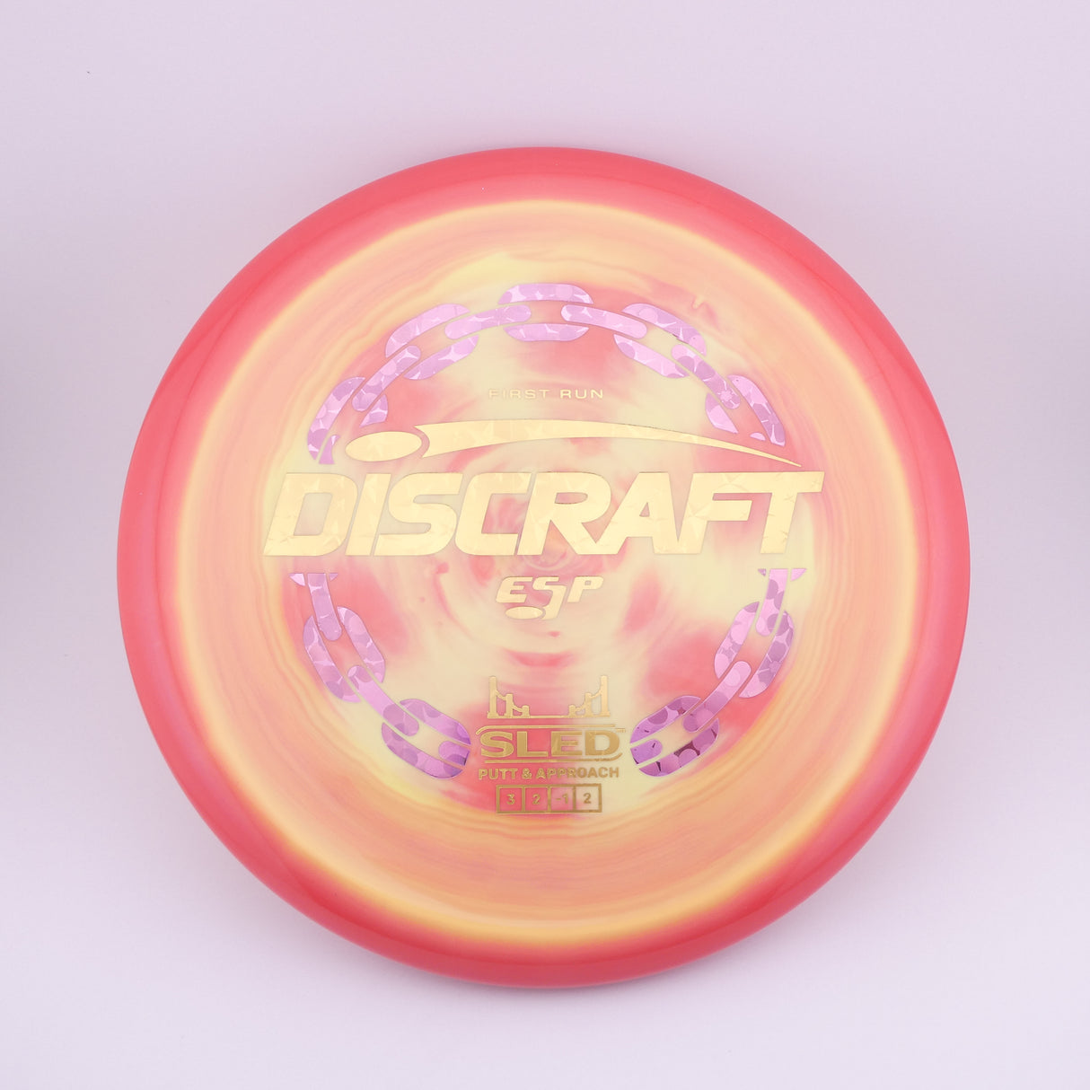Discraft First Run ESP Swirl Sled 175-176g - Putt & Approach Disc