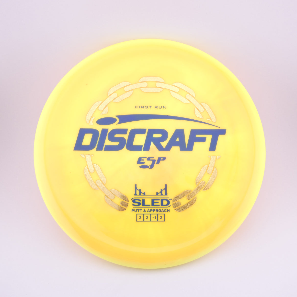 Discraft First Run ESP Swirl Sled 177g+ - Putt & Approach Disc