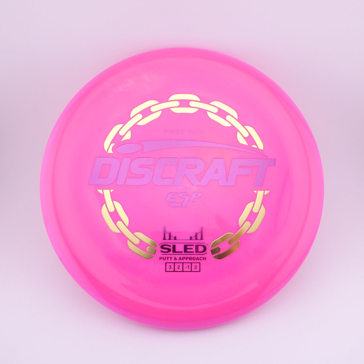 Discraft First Run ESP Swirl Sled 177g+ - Putt & Approach Disc
