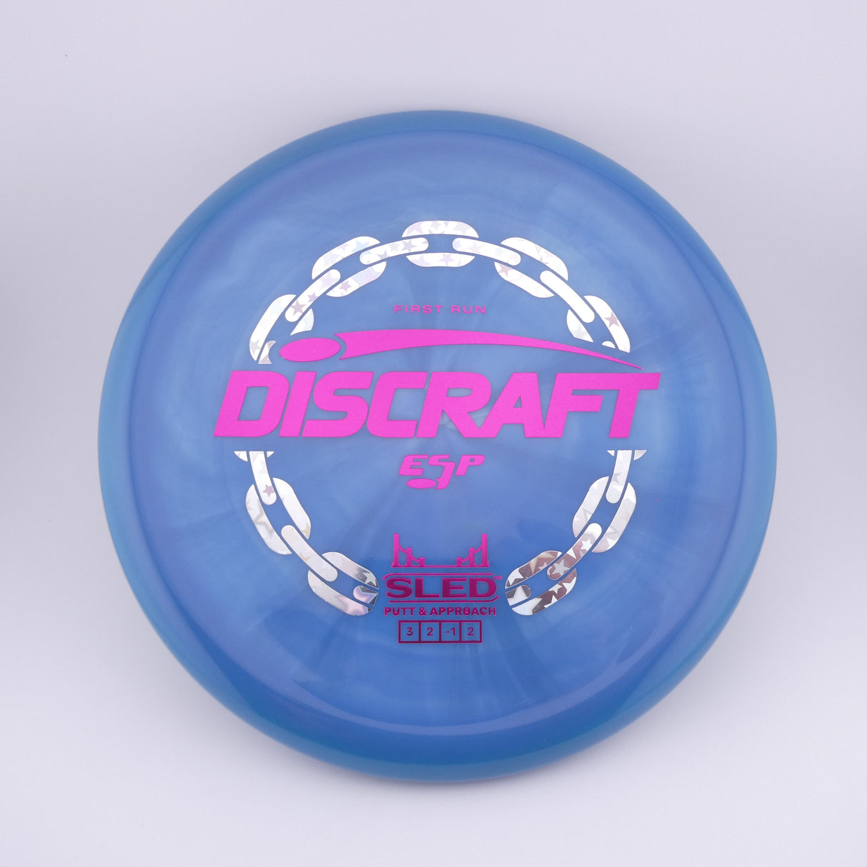 Discraft First Run ESP Swirl Sled 177g+ - Putt & Approach Disc