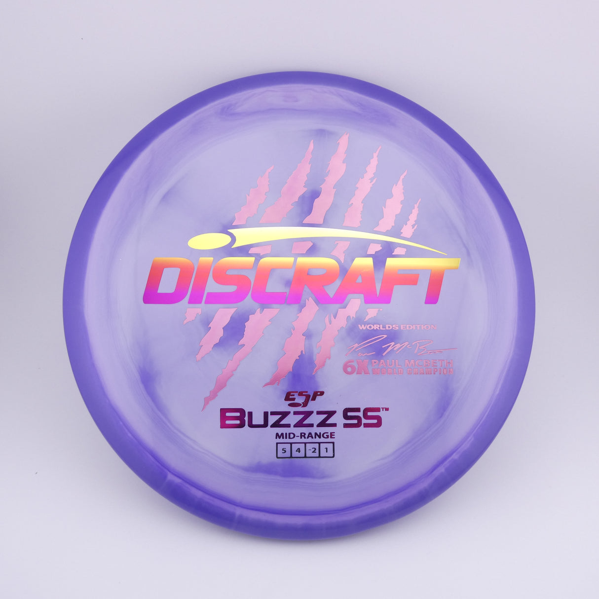 Discraft 2026 Paul McBeth Worlds ESP Buzzz SS