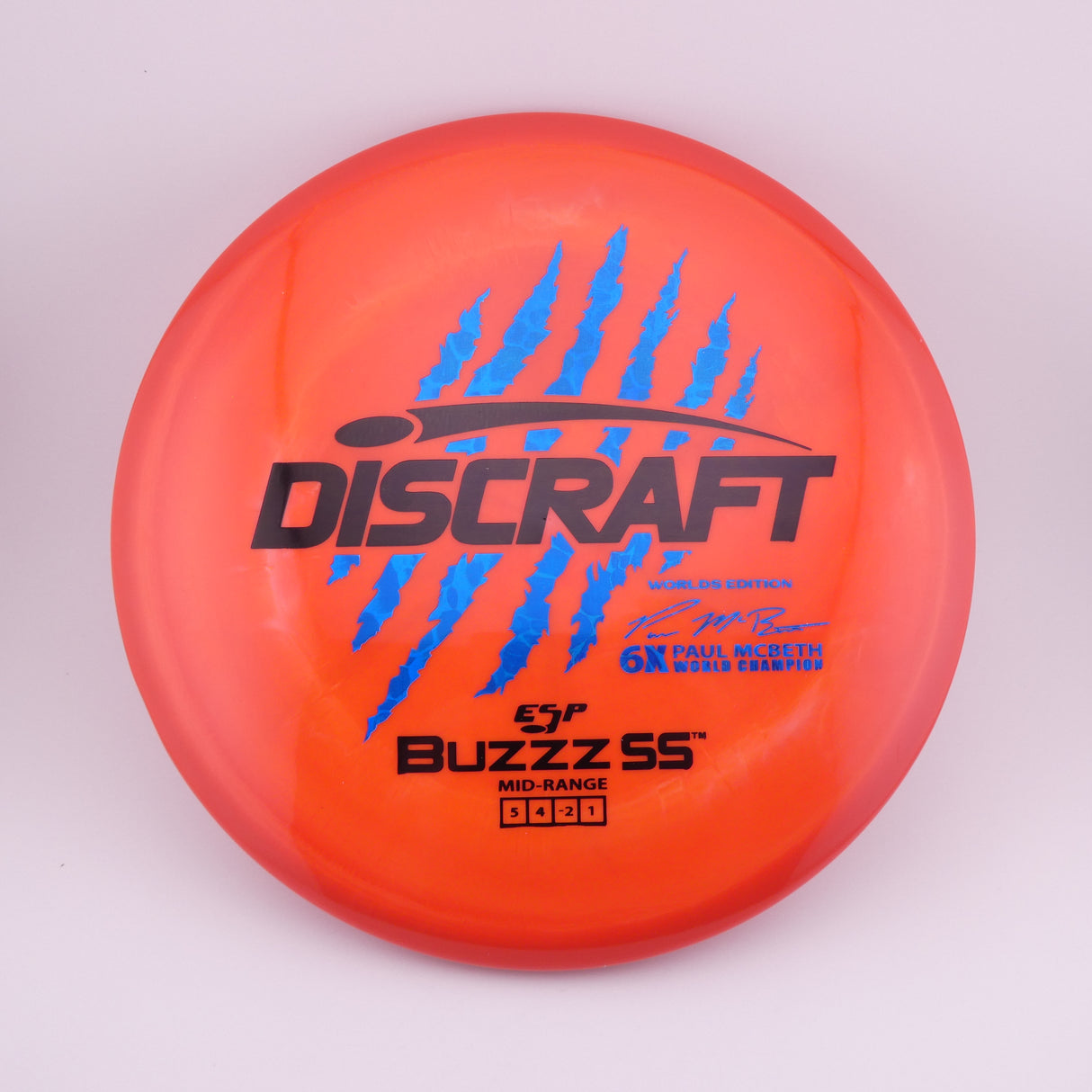Discraft 2026 Paul McBeth Worlds ESP Buzzz SS