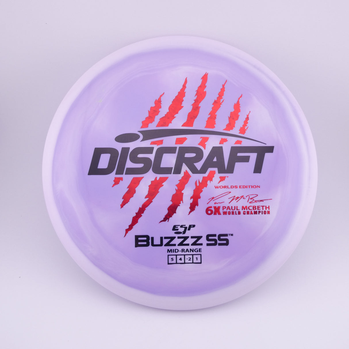 Discraft 2026 Paul McBeth Worlds ESP Buzzz SS