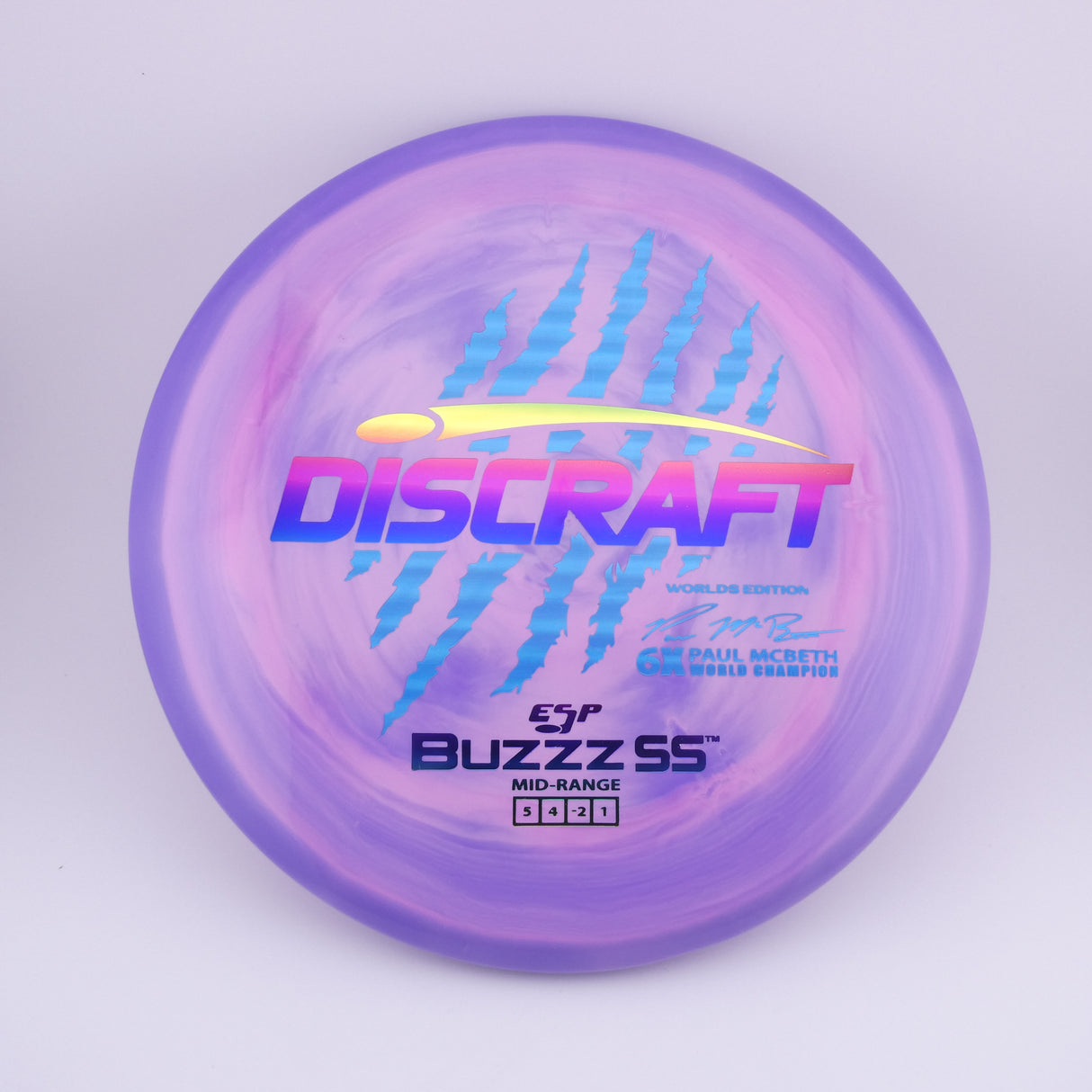 Discraft 2026 Paul McBeth Worlds ESP Buzzz SS