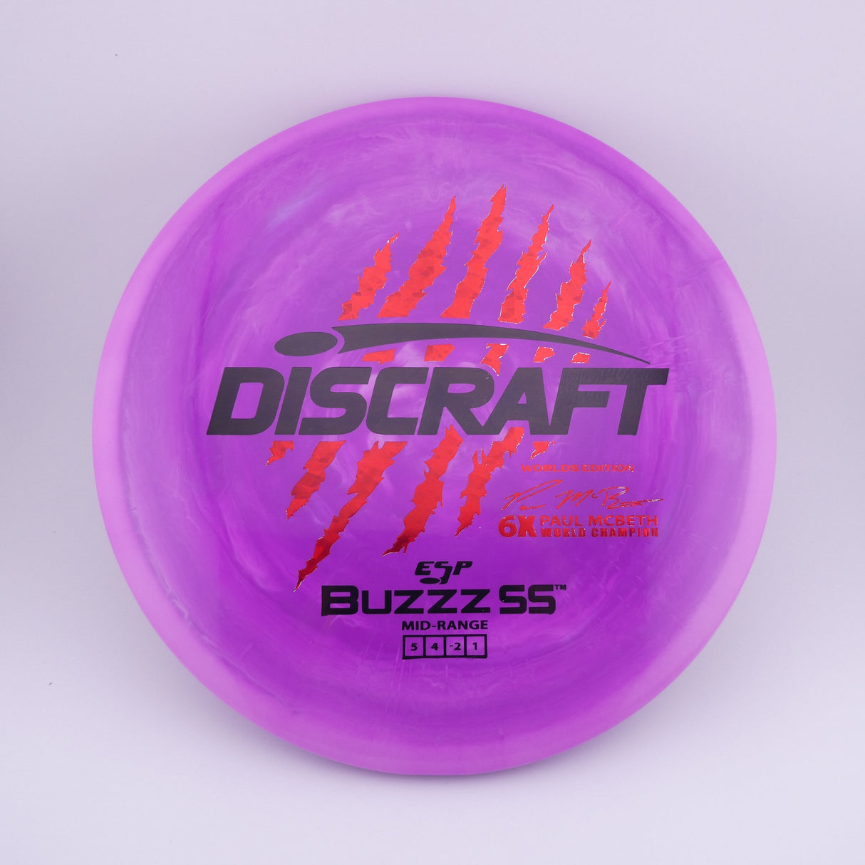 Discraft 2026 Paul McBeth Worlds ESP Buzzz SS
