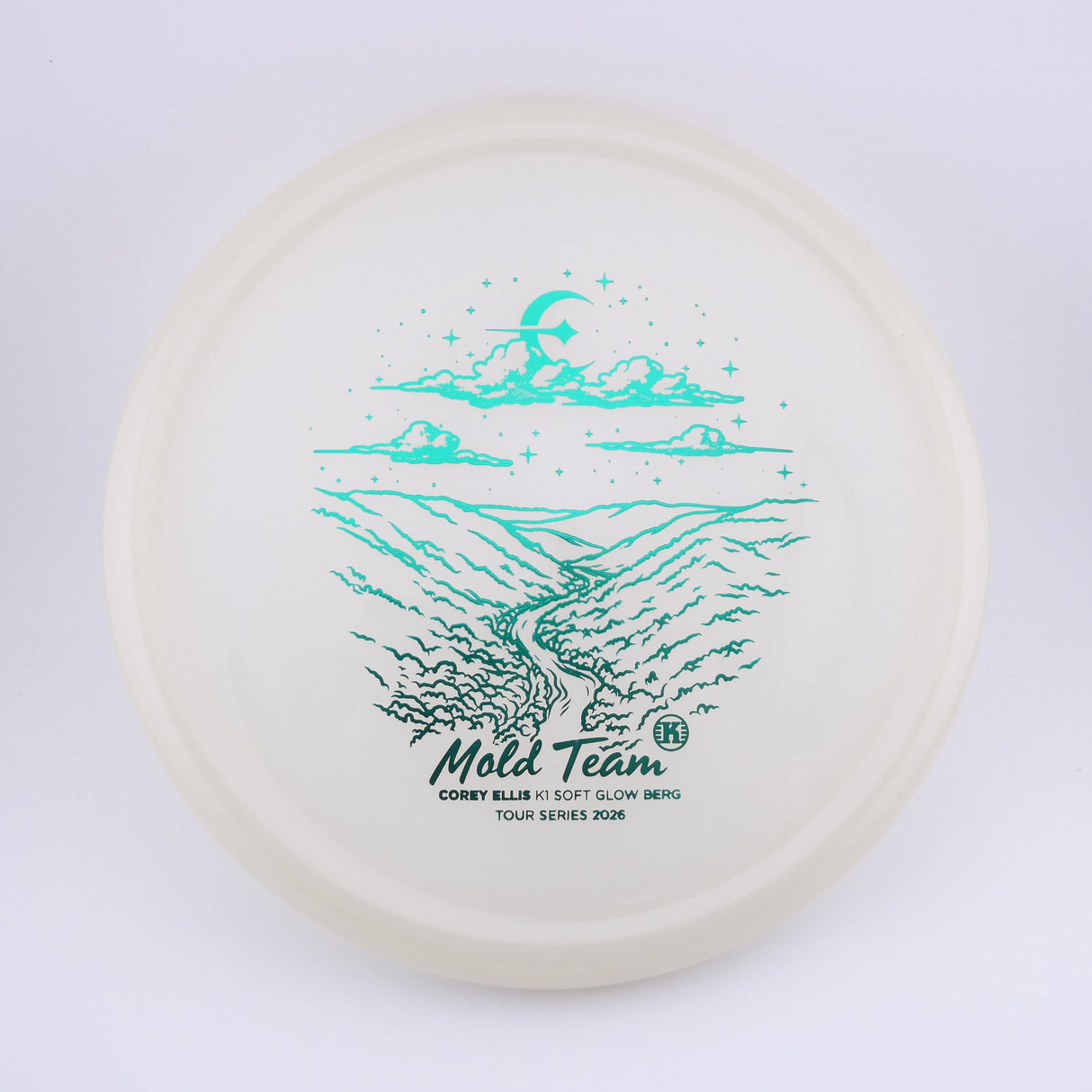 Kastaplast K1 Soft Glow Berg – Corey Ellis Mold Team 2026 173-175g