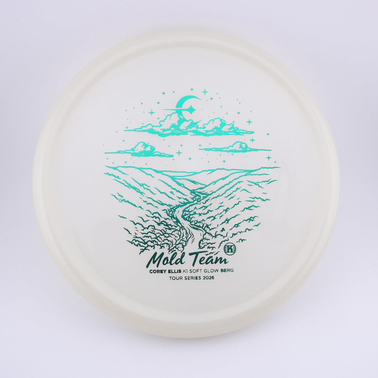 Kastaplast K1 Soft Glow Berg – Corey Ellis Mold Team 2026 173-175g