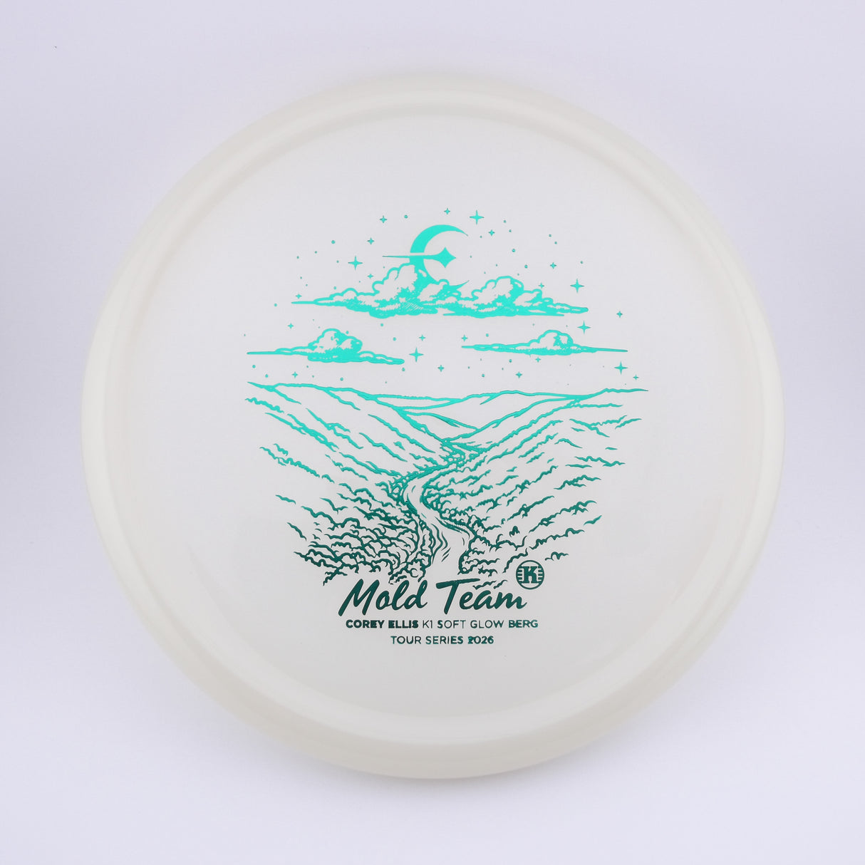 Kastaplast K1 Soft Glow Berg – Corey Ellis Mold Team 2026 173-175g