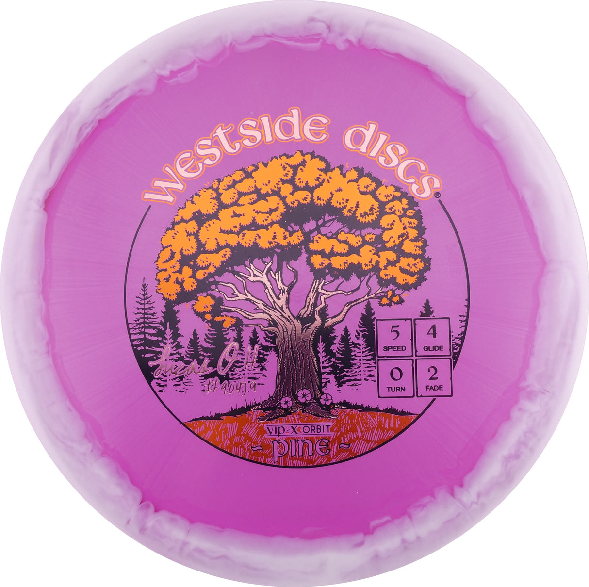Westside Discs VIP-X Orbit Pine – Lucas Oberholtzer Hess Team Series 179-180g