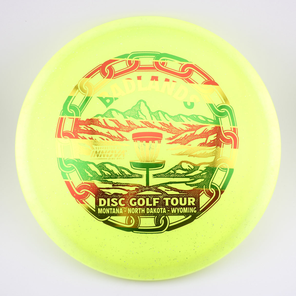 Innova Metal Flake Champion Condor – Badlands Disc Golf Tour Commemorative