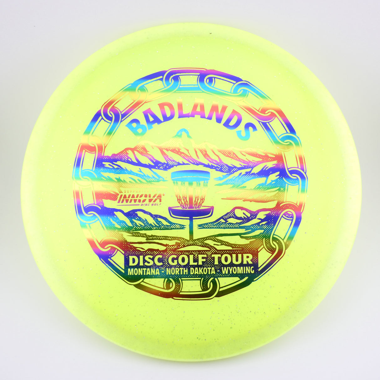 Innova Metal Flake Champion Condor – Badlands Disc Golf Tour Commemorative