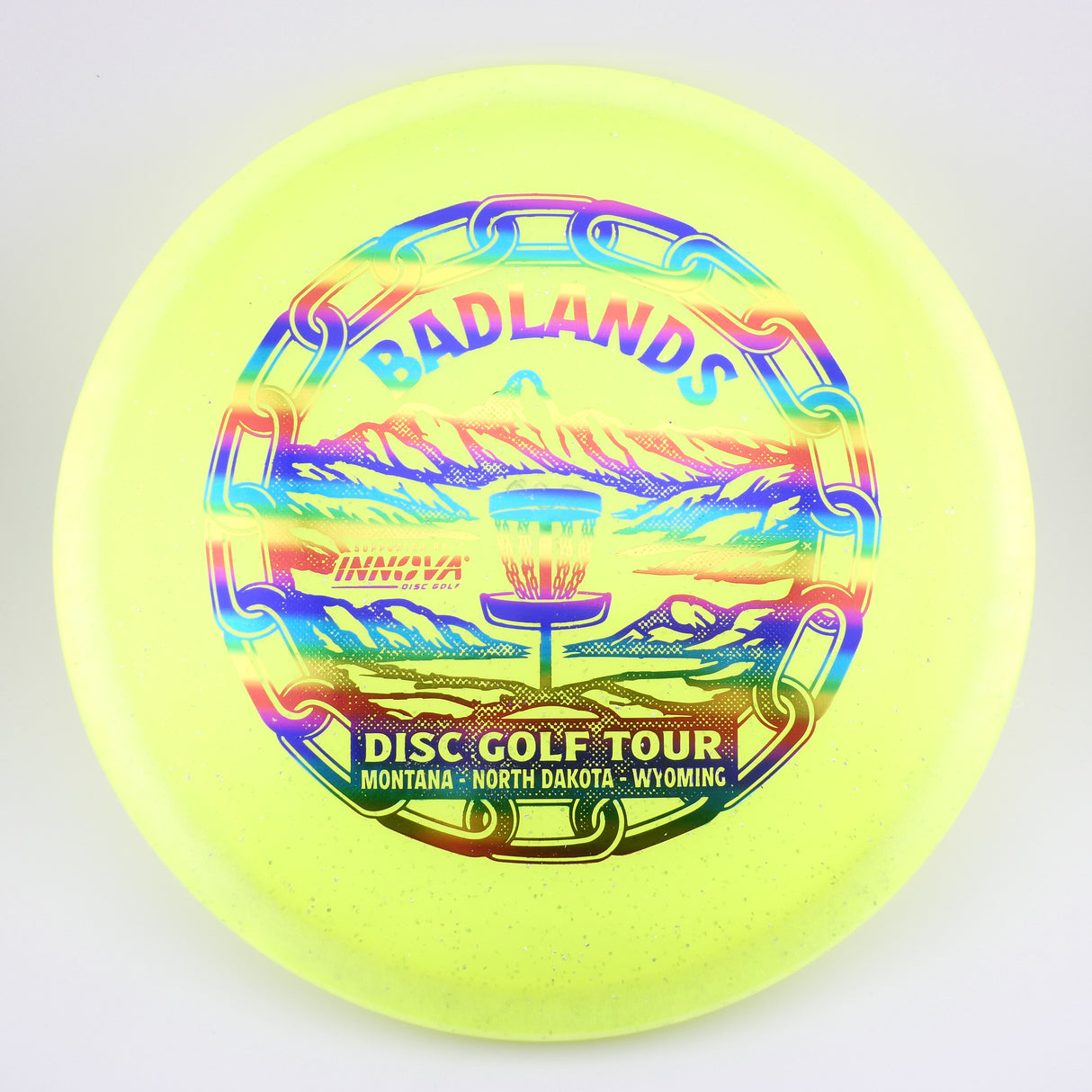 Innova Metal Flake Champion Condor – Badlands Disc Golf Tour Commemorative