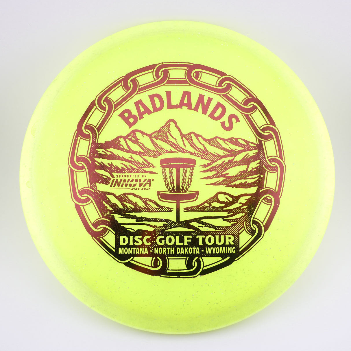 Innova Metal Flake Champion Condor – Badlands Disc Golf Tour Commemorative