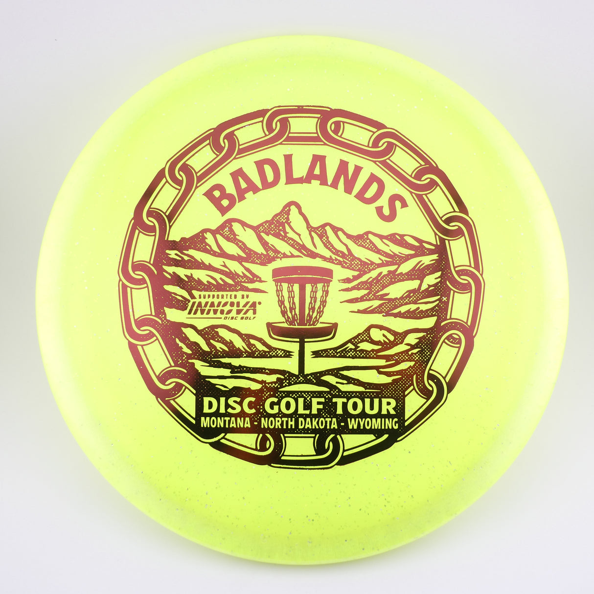 Innova Metal Flake Champion Condor – Badlands Disc Golf Tour Commemorative