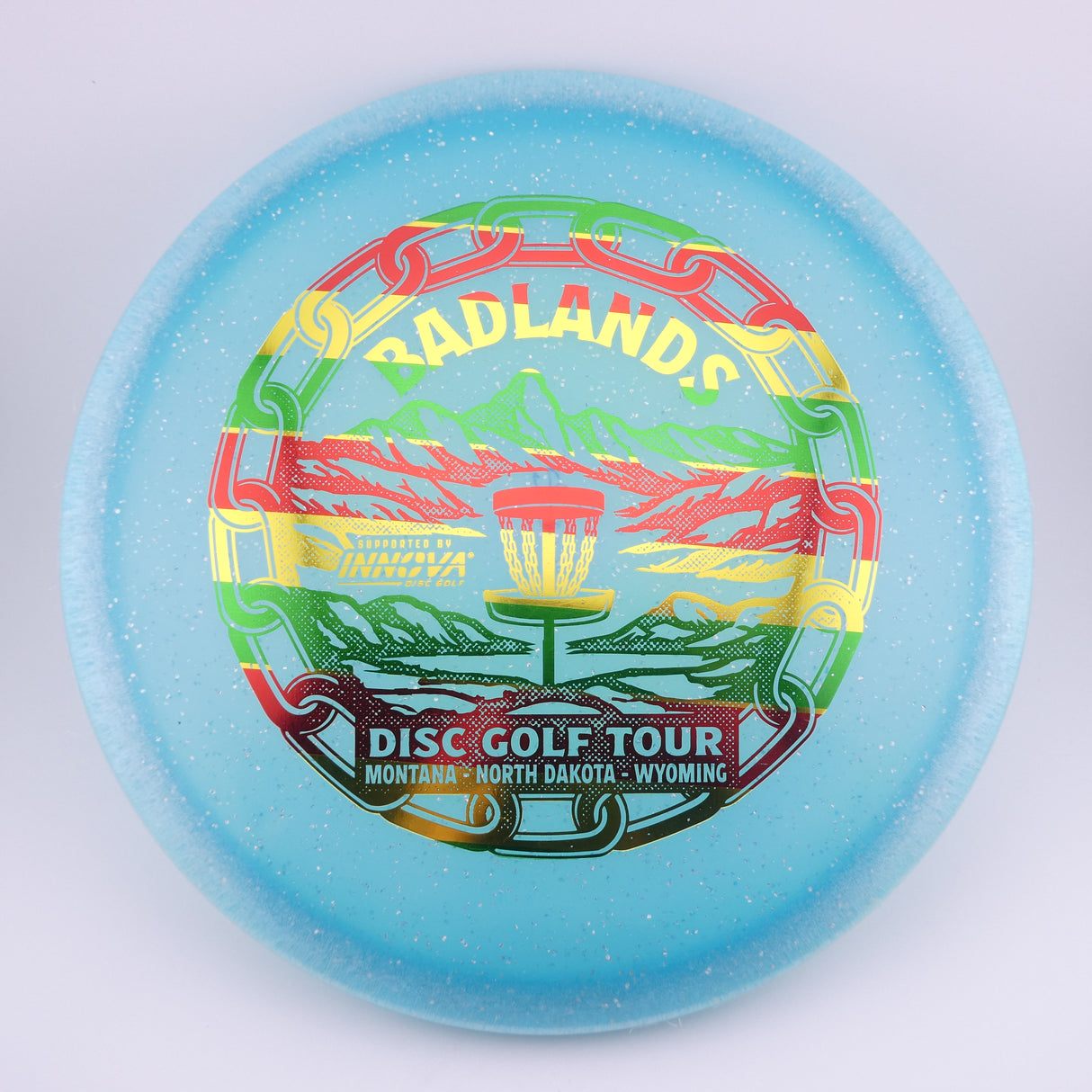 Innova Metal Flake Champion Condor – Badlands Disc Golf Tour Commemorative