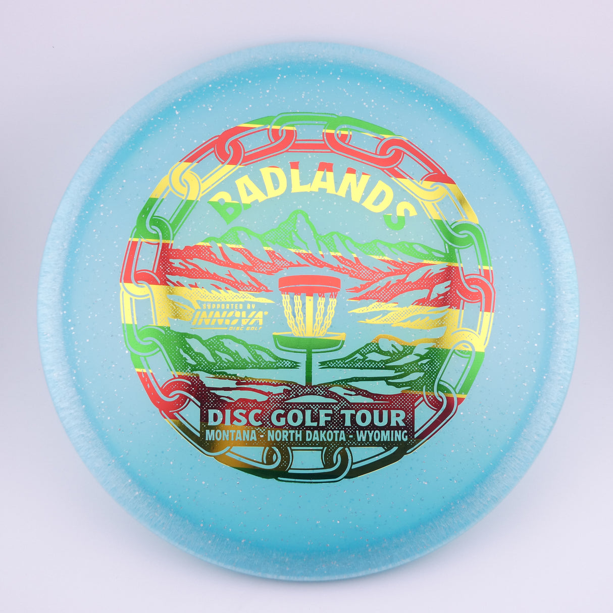 Innova Metal Flake Champion Condor – Badlands Disc Golf Tour Commemorative