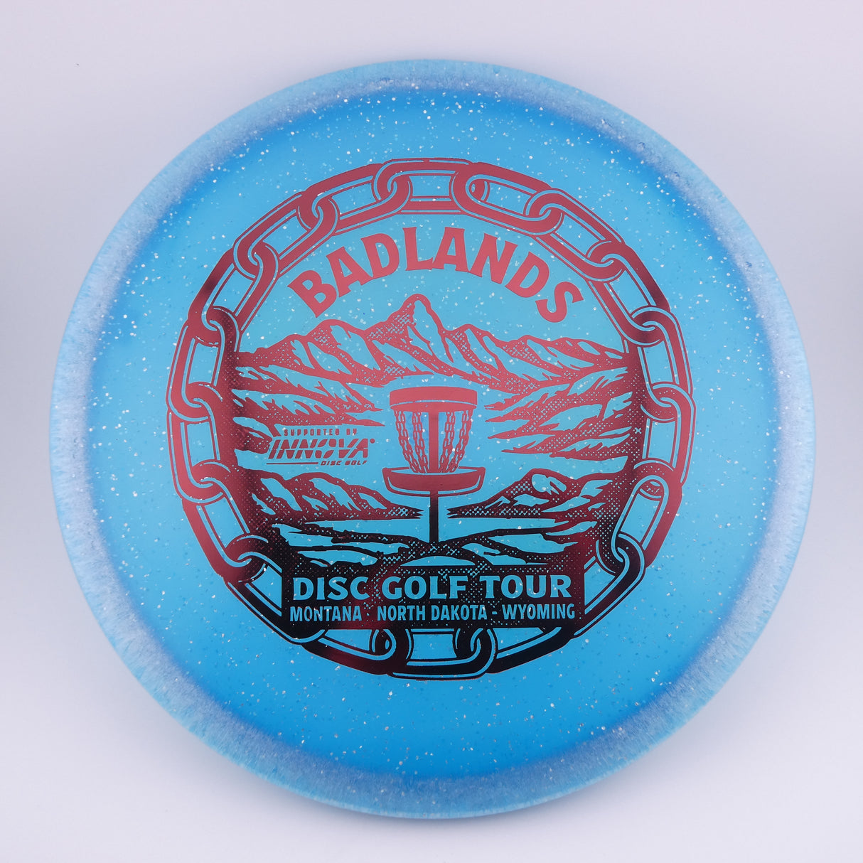 Innova Metal Flake Champion Condor – Badlands Disc Golf Tour Commemorative