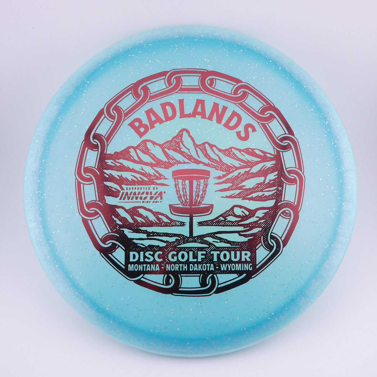 Innova Metal Flake Champion Condor – Badlands Disc Golf Tour Commemorative