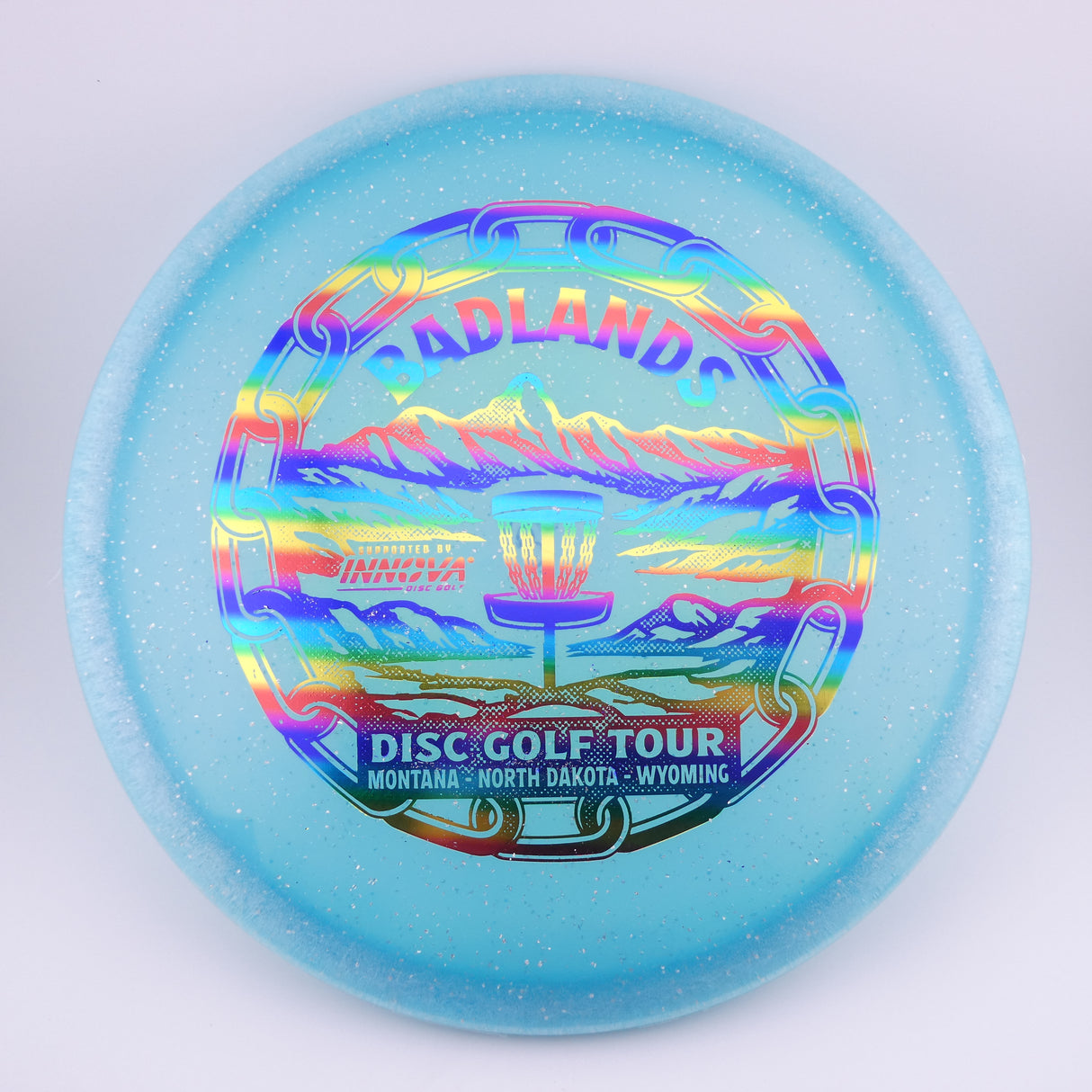 Innova Metal Flake Champion Condor – Badlands Disc Golf Tour Commemorative