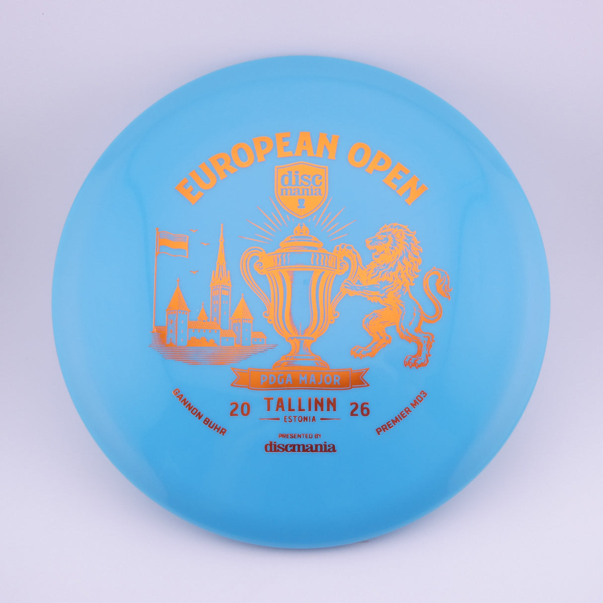 Discmania Gannon Buhr Triumph Series Q-Line Premier MD3 – 2026 European Open 177+g