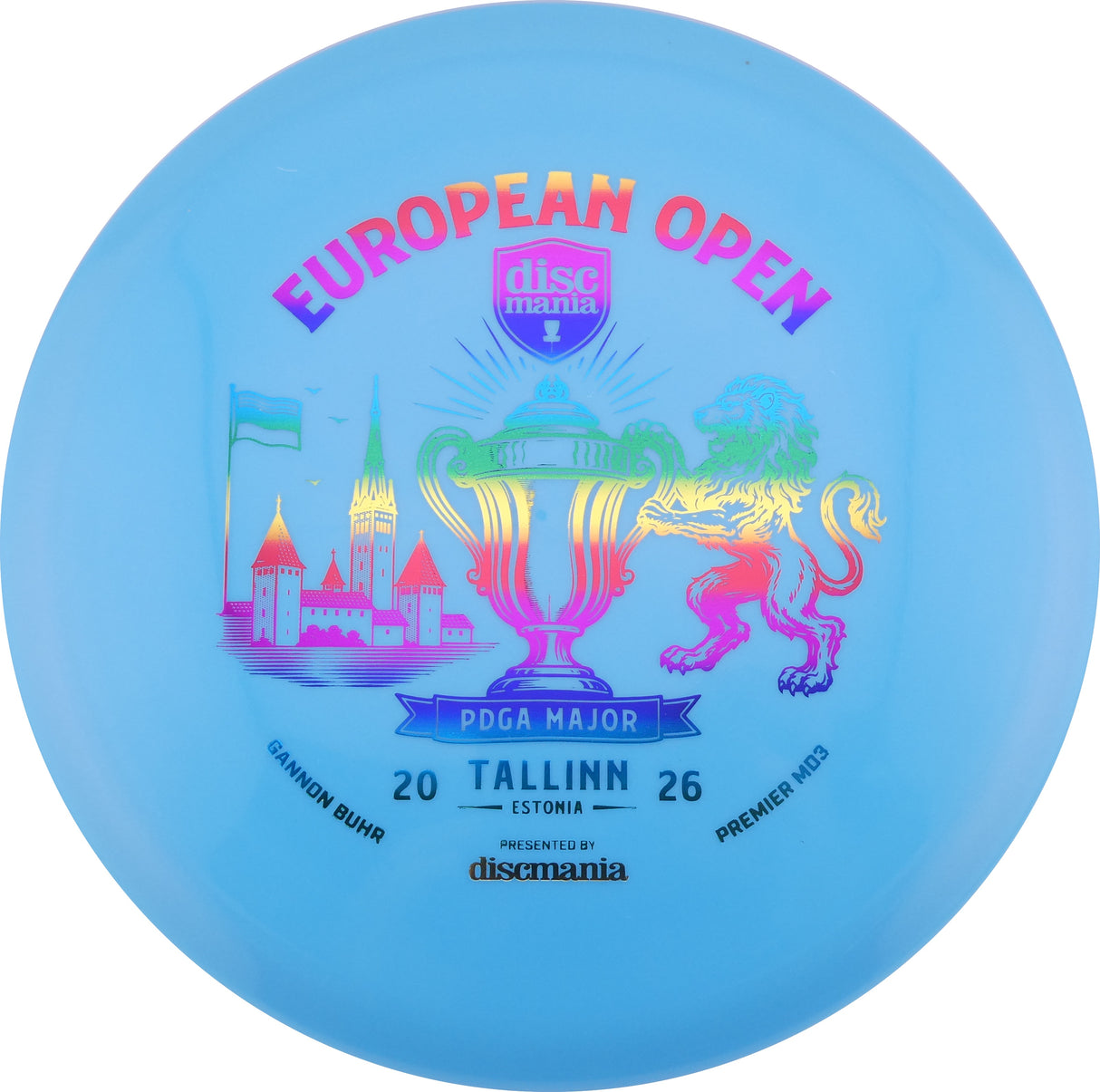 Discmania Gannon Buhr Triumph Series Q-Line Premier MD3 – 2026 European Open 177+g
