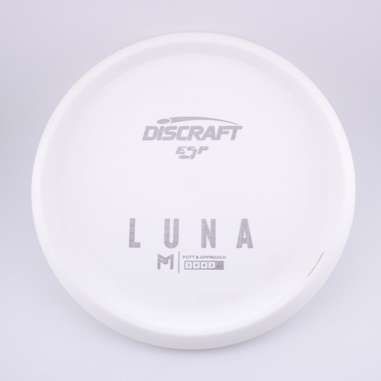 Discraft Paul McBeth White ESP Luna – Bottom Stamp 173-174g