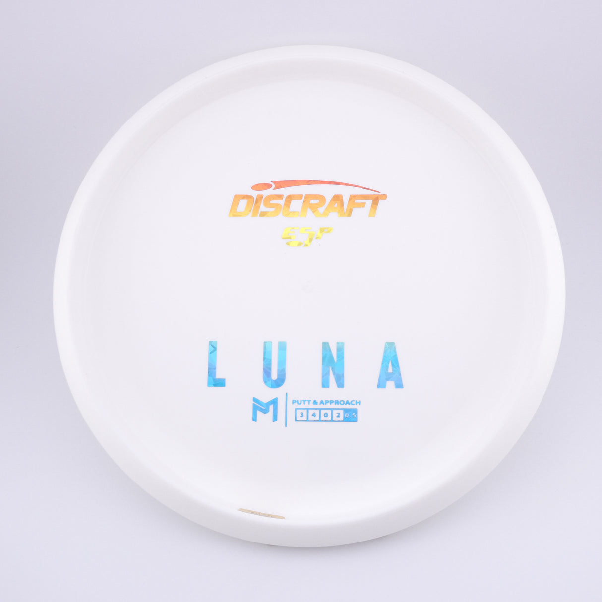 Discraft Paul McBeth White ESP Luna – Bottom Stamp 173-174g