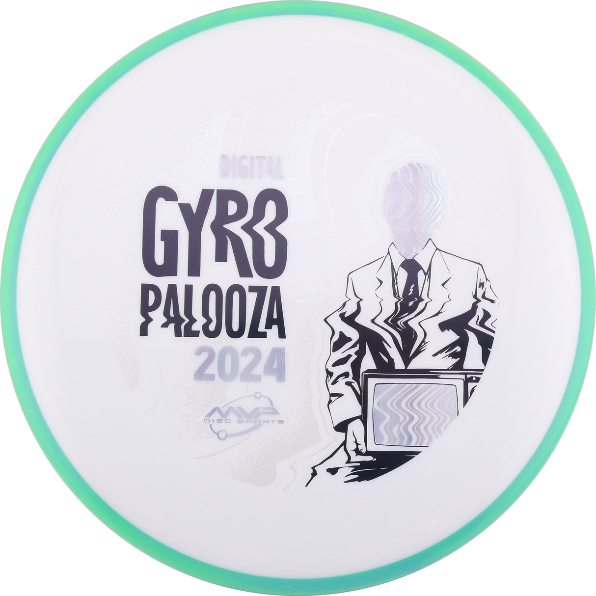 Axiom Neutron Balance – 2024 Gyropalooza Simon Prototype, White/Green Rim 177g (Top Tier Vault)