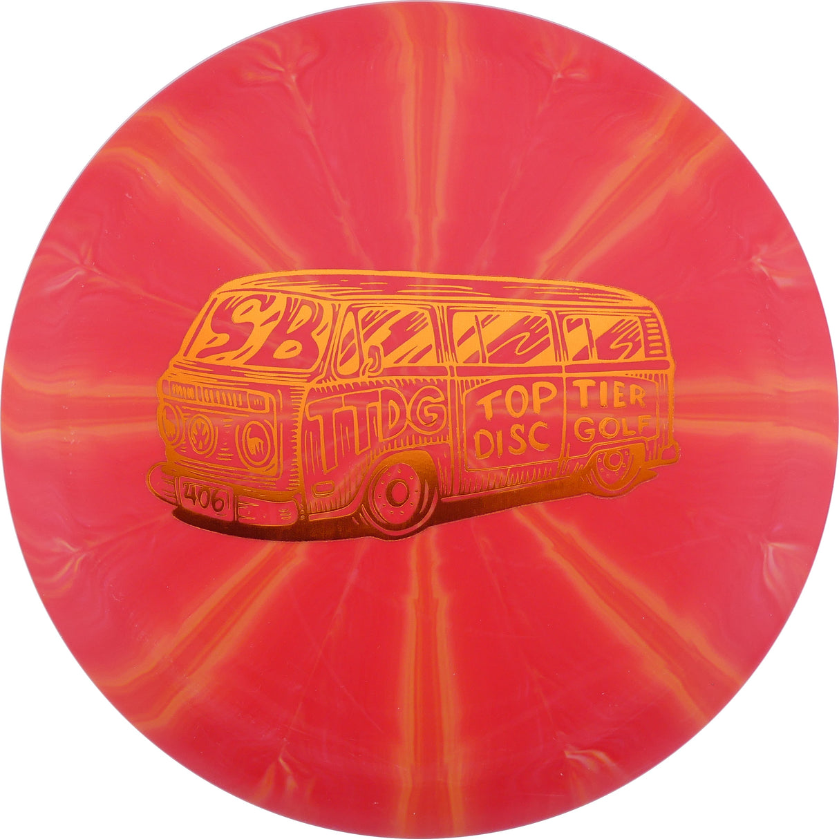 Latitude 64 Retro Burst Saint – Top Tier Disc Golf VW Bus 173-176g