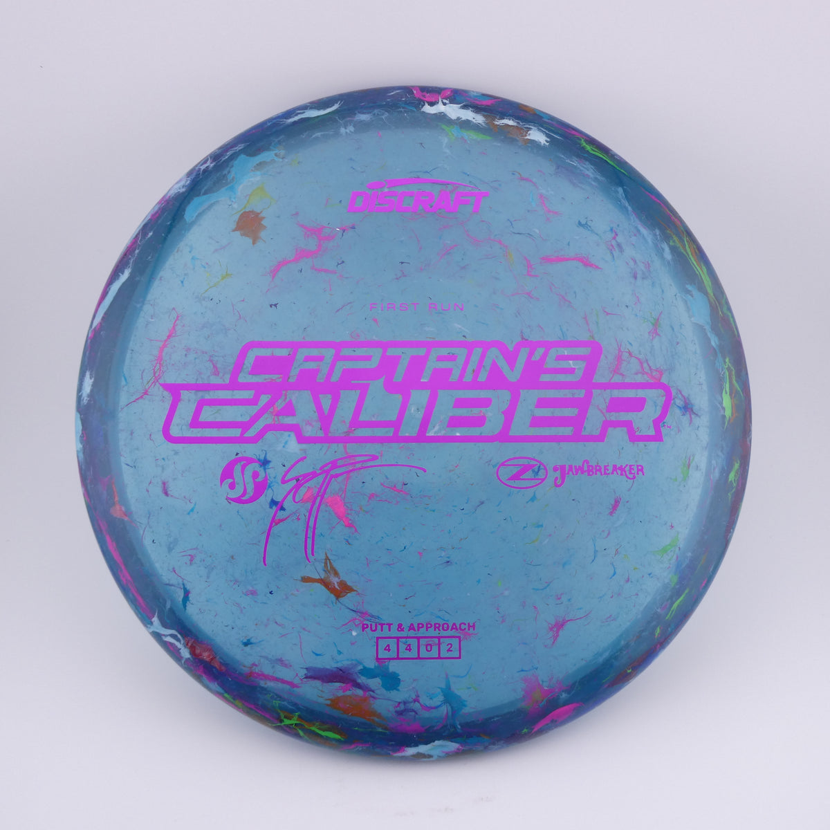 Discraft Seppo Paju First Run Z Jawbreaker Captain’s Caliber 170-176g