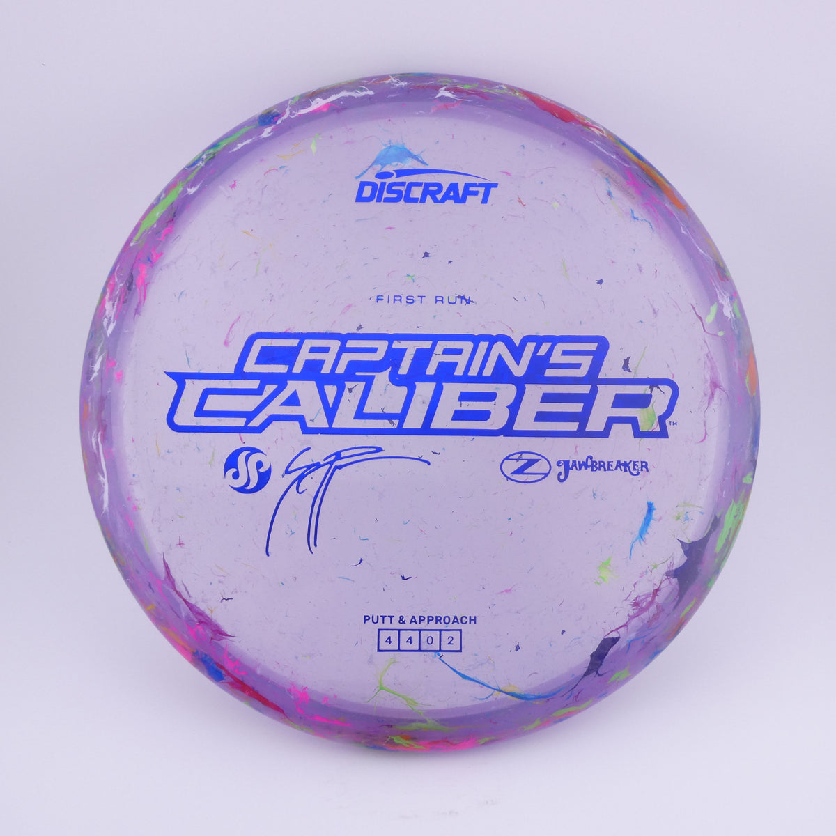 Discraft Seppo Paju First Run Z Jawbreaker Captain’s Caliber 170-176g
