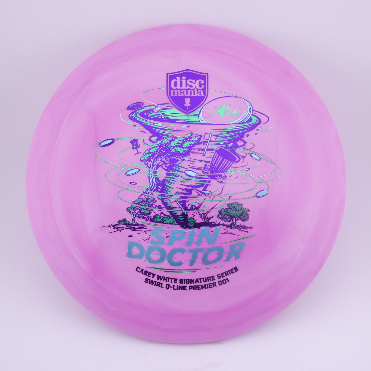 Discmania Swirl Q-Line Premier DD1 – Casey White "Spin Doctor" Signature 173+g