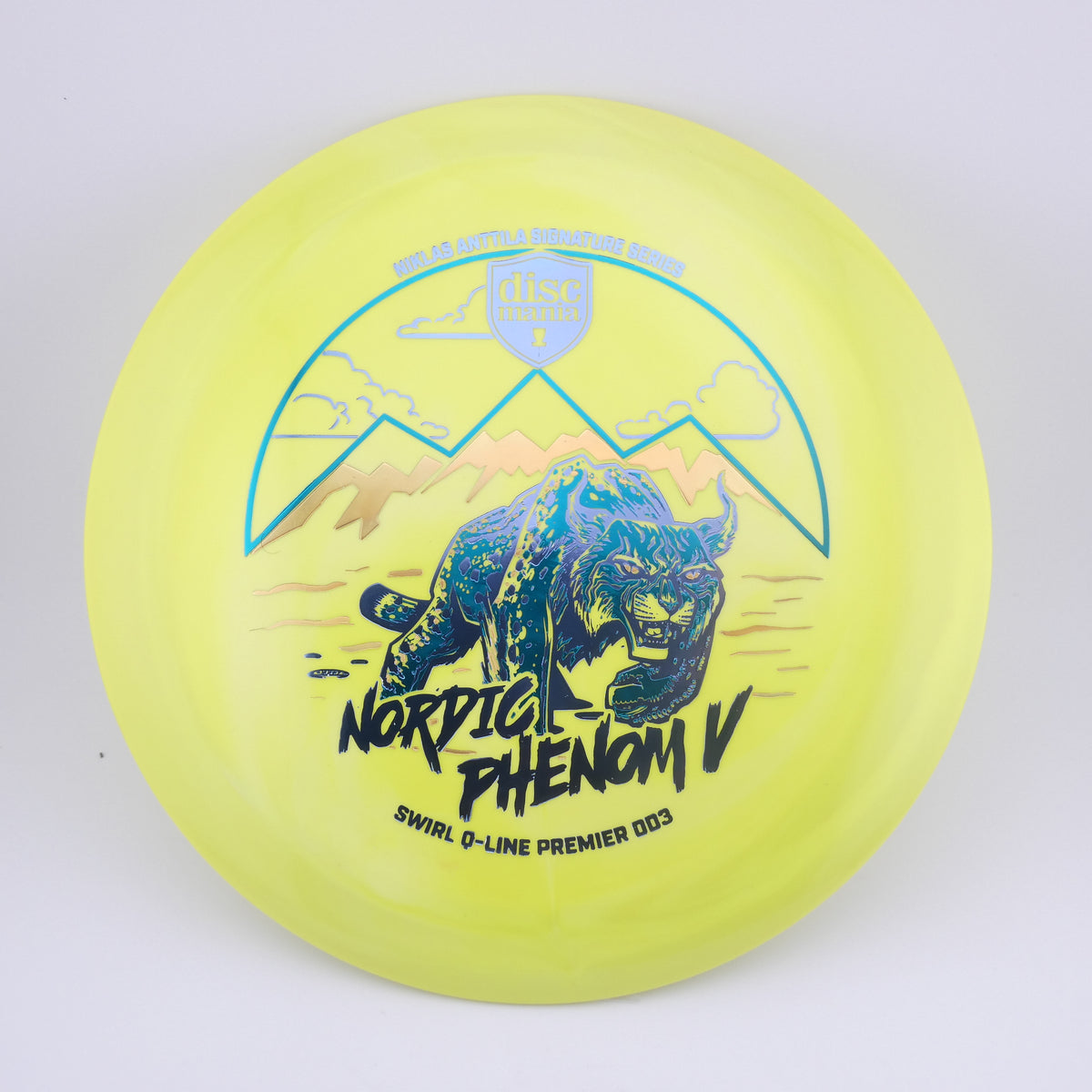 Discmania Nordic Phenom 5 Swirl Q-Line Premier DD3 – Niklas Anttila Signature Series 173+g