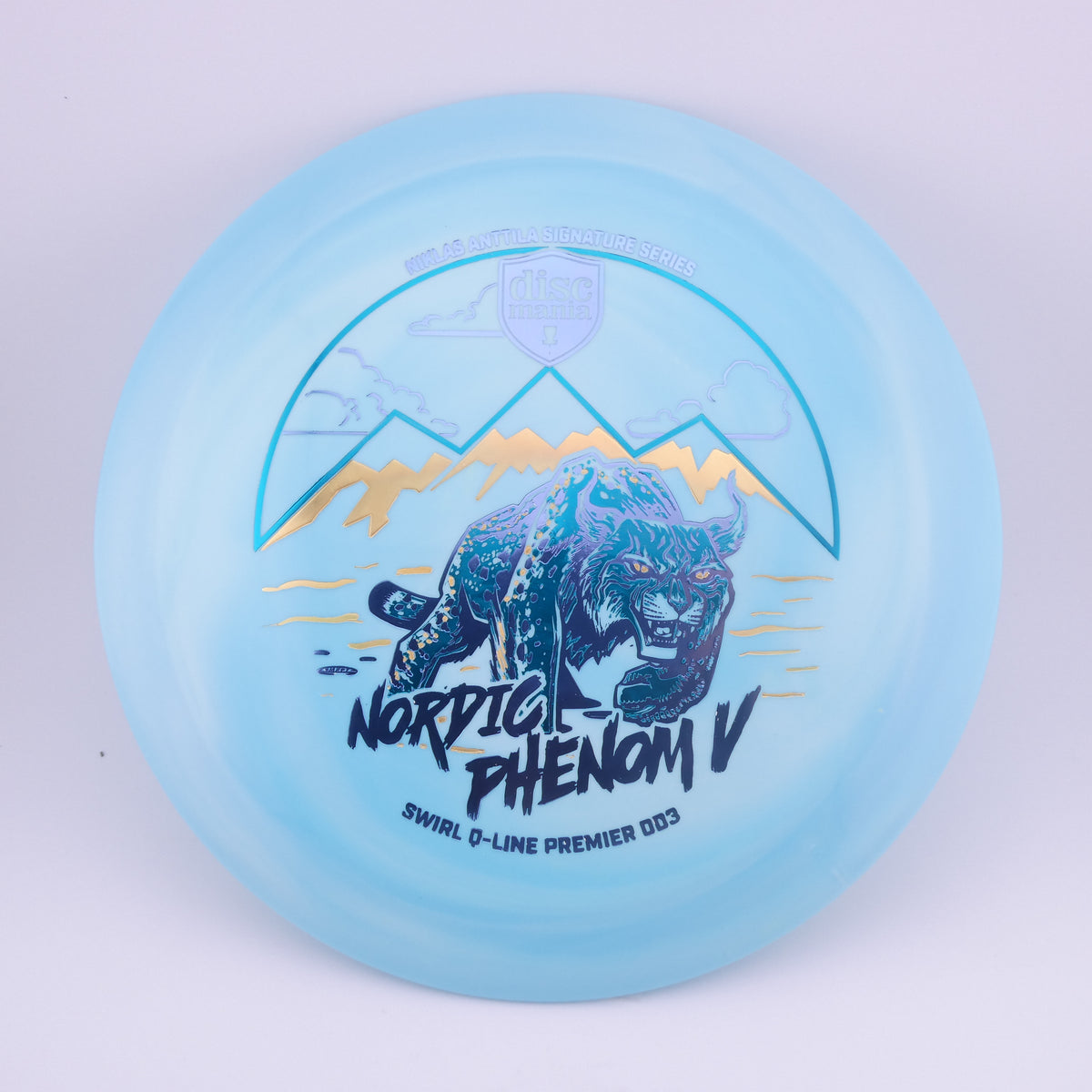 Discmania Nordic Phenom 5 Swirl Q-Line Premier DD3 – Niklas Anttila Signature Series 173+g