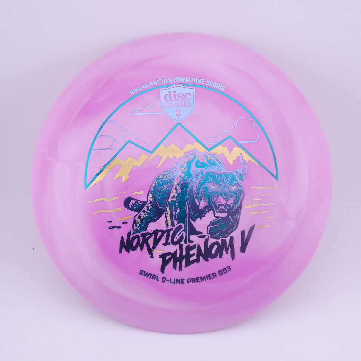 Discmania Nordic Phenom 5 Swirl Q-Line Premier DD3 – Niklas Anttila Signature Series 173+g