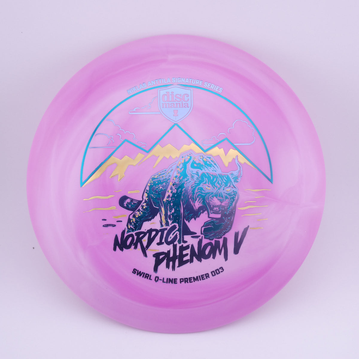 Discmania Nordic Phenom 5 Swirl Q-Line Premier DD3 – Niklas Anttila Signature Series 173+g