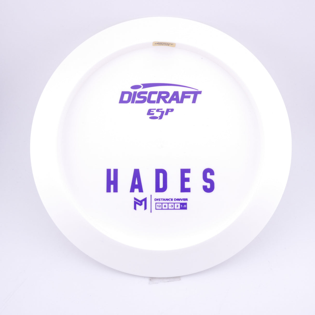 Discraft Paul McBeth White ESP Hades Bottom Stamp 173-174g distance driver disc golf disc