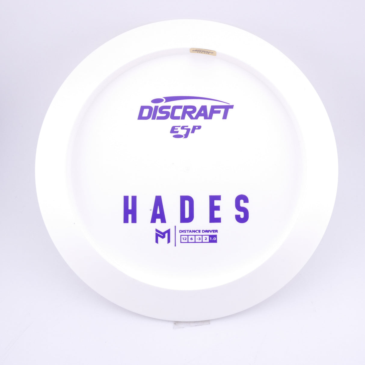 Discraft Paul McBeth White ESP Hades Bottom Stamp 173-174g distance driver disc golf disc