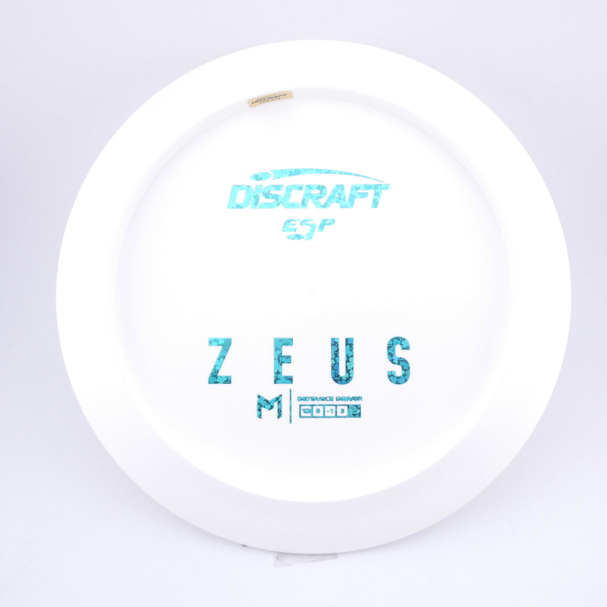 Discraft Paul McBeth White ESP Zeus Bottom Stamp 173-174g distance driver disc golf disc