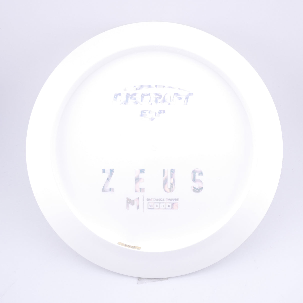 Discraft Paul McBeth White ESP Zeus Bottom Stamp 173-174g distance driver disc golf disc