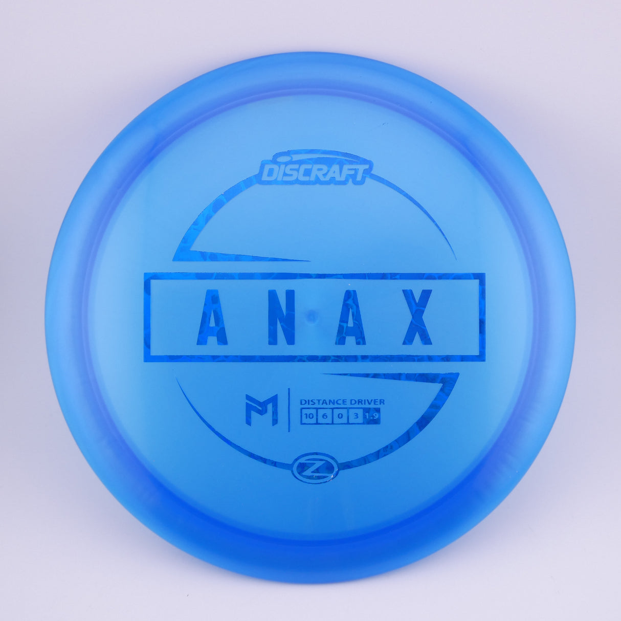 Discraft Paul McBeth Z Anax 167-169g control driver disc golf disc