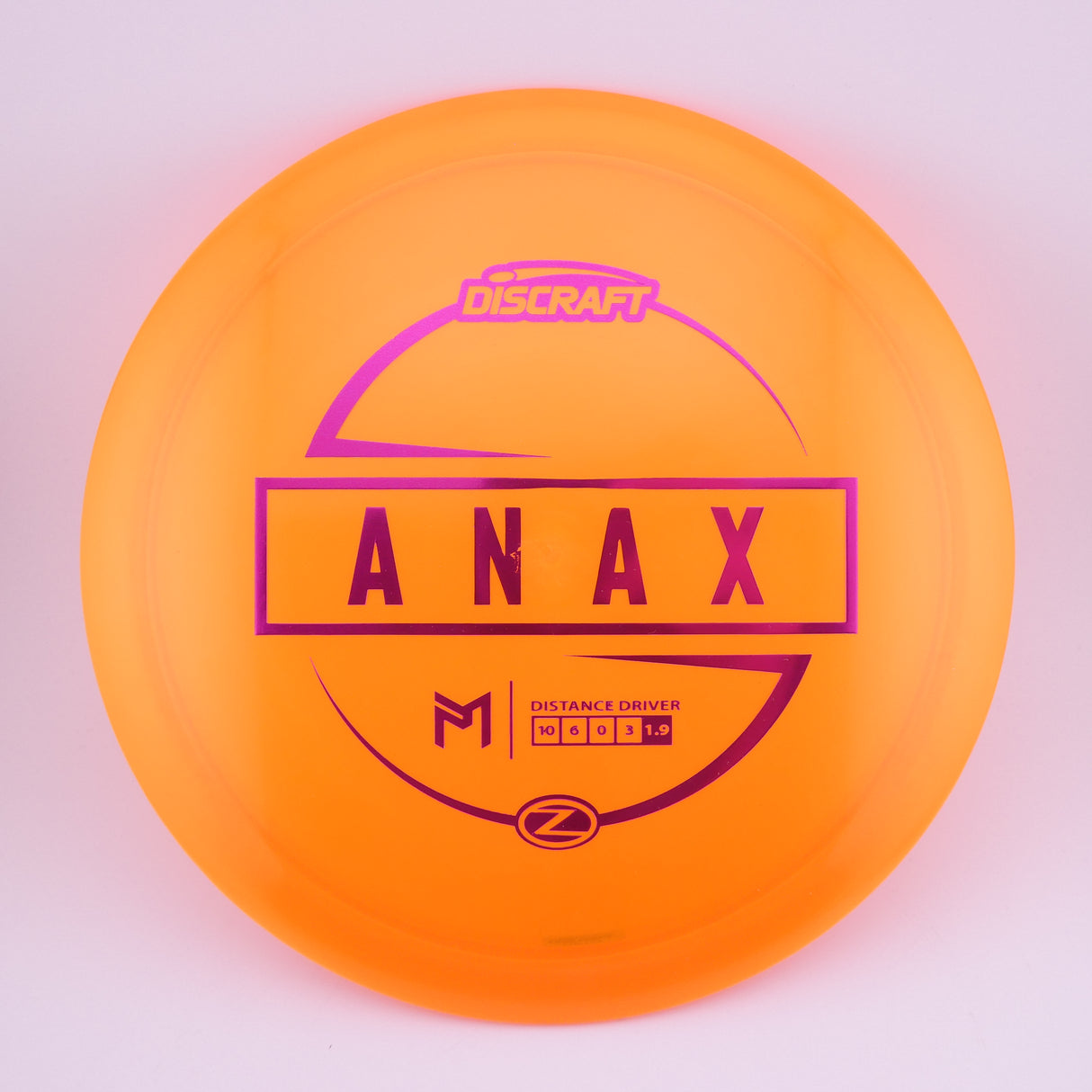 Discraft Paul McBeth Z Anax 170-172g control driver disc golf disc