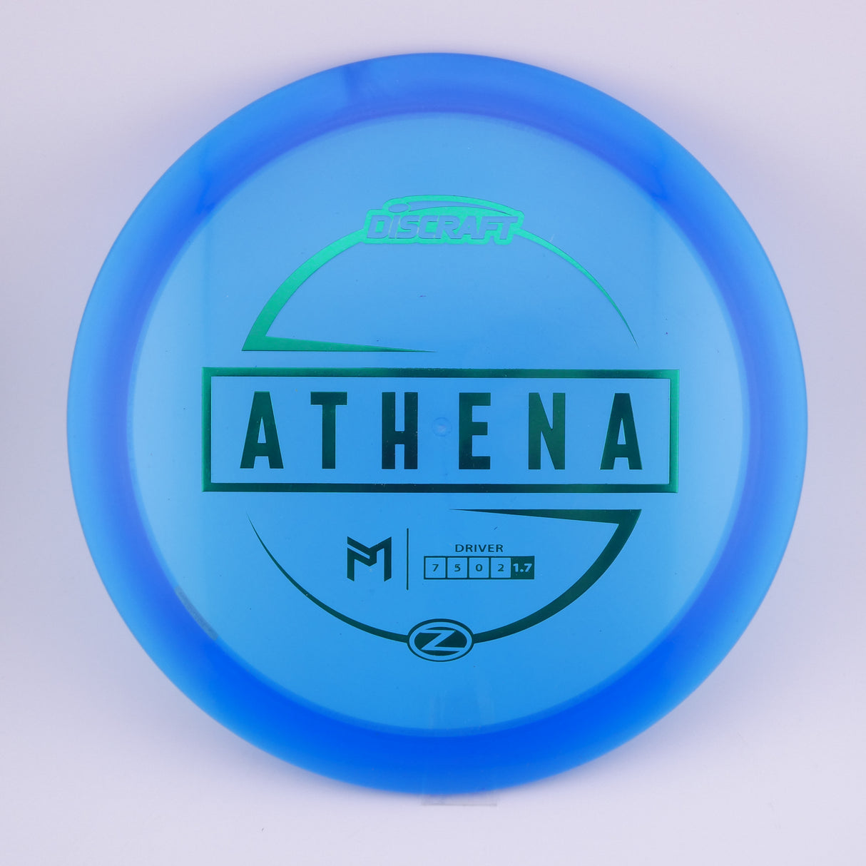 Discraft Paul McBeth Z Athena 167-169g control driver disc golf disc
