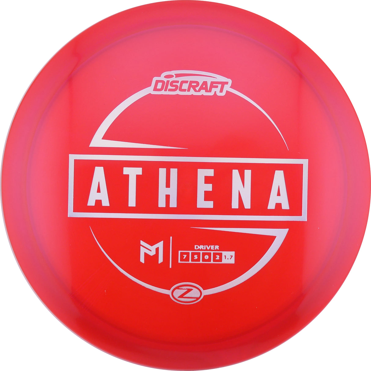 Discraft Paul McBeth Z Athena 170-172g control driver disc golf disc