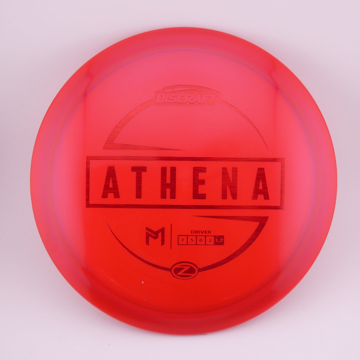 Discraft Paul McBeth Z Athena 173-174g control driver disc golf disc